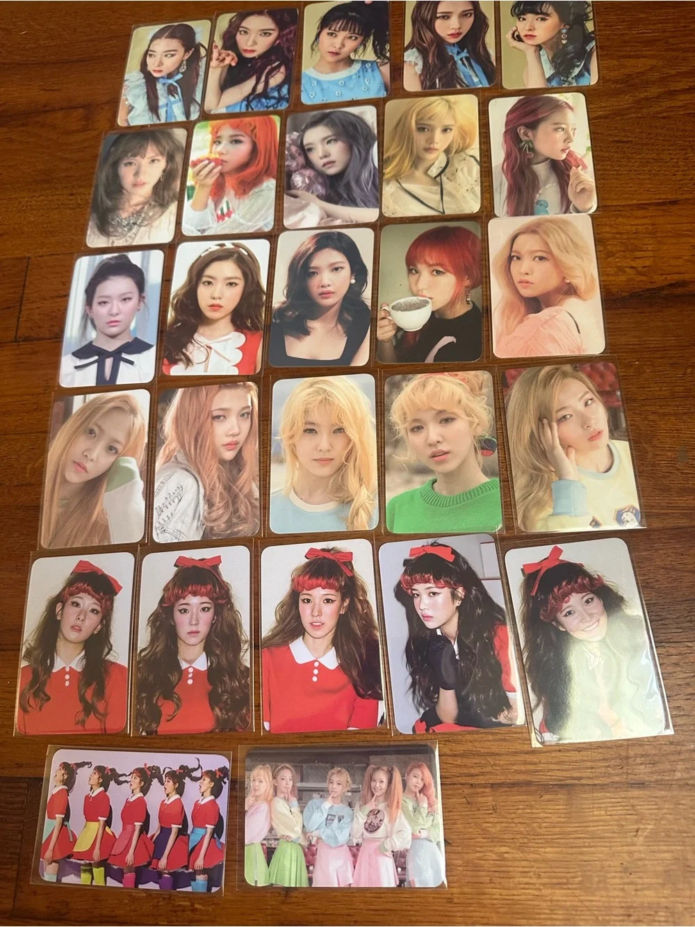 Red Velvet featuring multiple